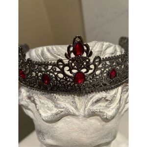 Red Jeweled Crown